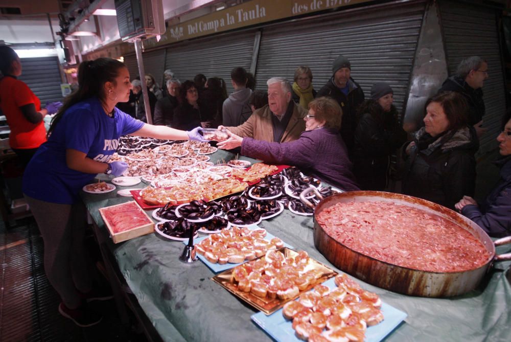 Tastets gastronòmics del Girona10 al Mercat del Lleó