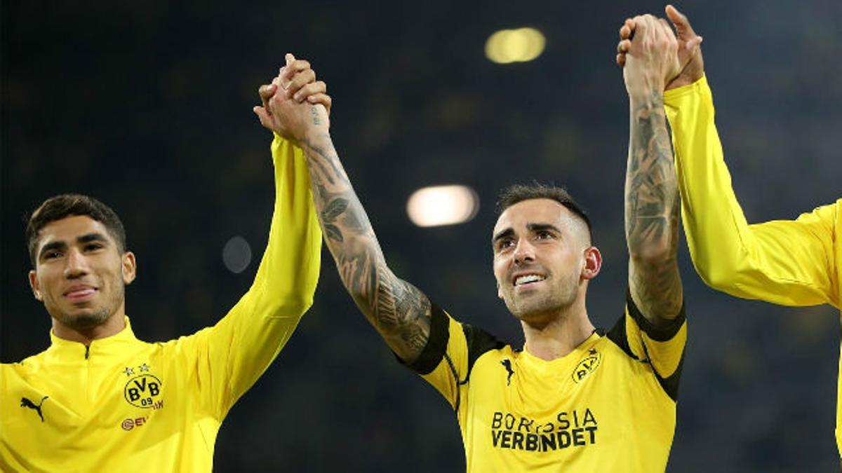 Así se estrenó Alcácer como goleador del Borussia Dortmund