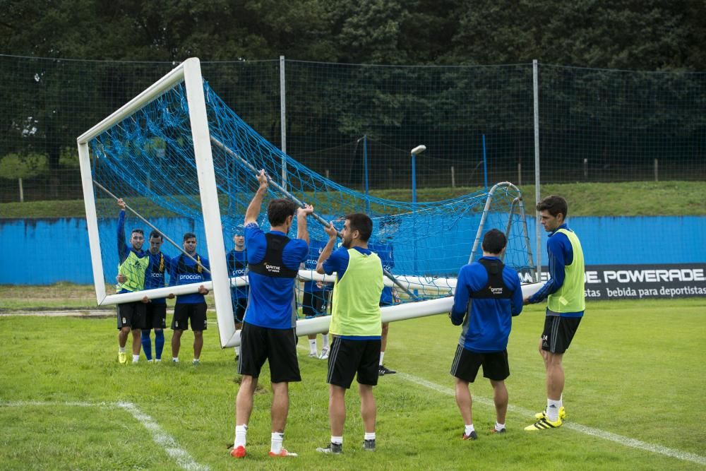 Entrenamiento del Real Oviedo