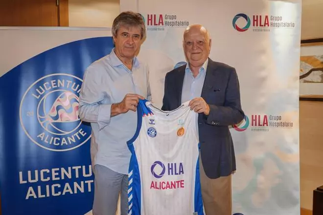 El Grupo Hospitalario HLA renueva con el Lucentum Alicante