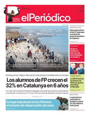 La portada de EL PERIÓDICO del 31 de julio de 2026