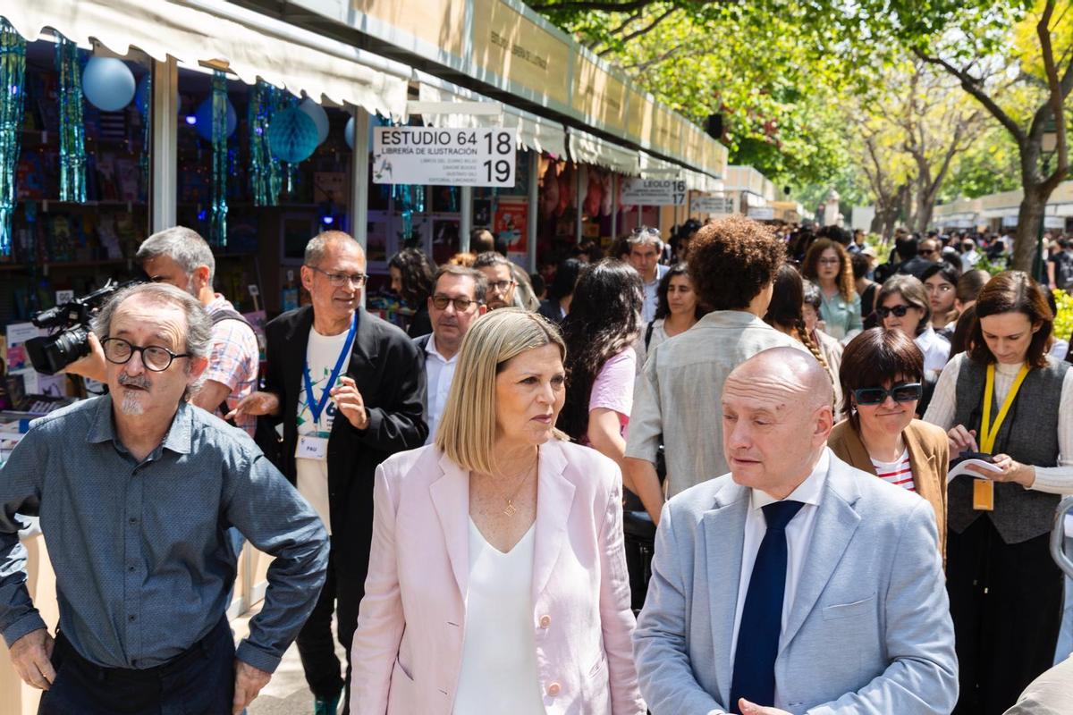 Inauguración de la edición 61 de la Fira del Llibre de València