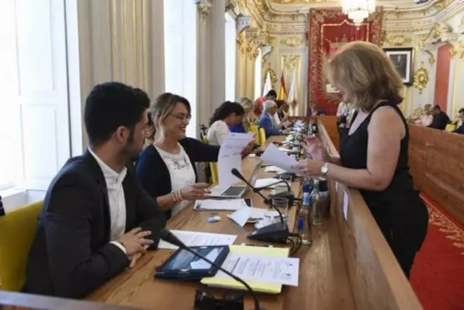 Primer Pleno de la nueva corporación en el Ayuntamiento de LPGC