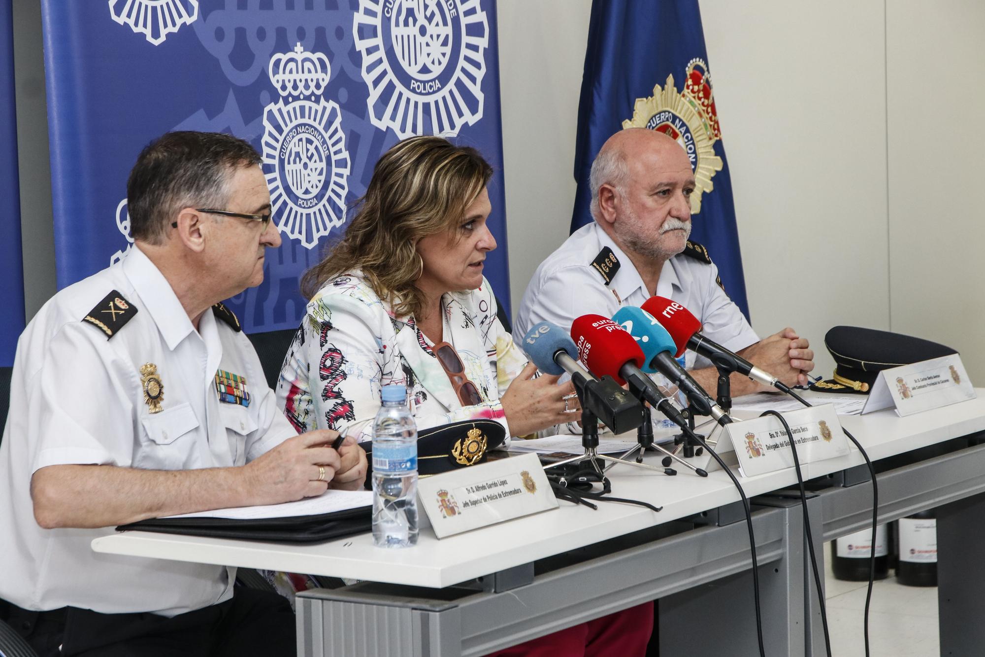 Desarticulada una gran red de tráfico de drogas en Cáceres