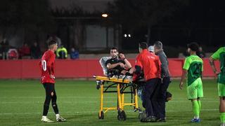 Suspendido el Mallorca B-Santanyí por lesión del árbitro, que sale en camilla