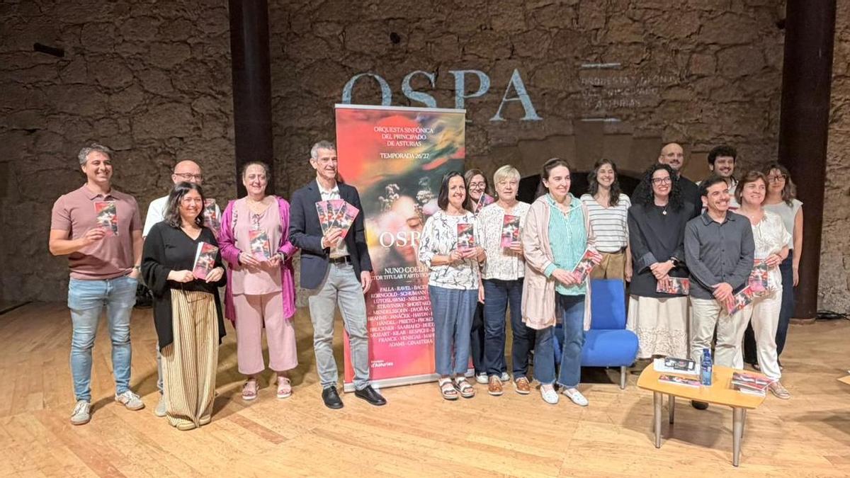 La presentación de la programación de la OSPA.