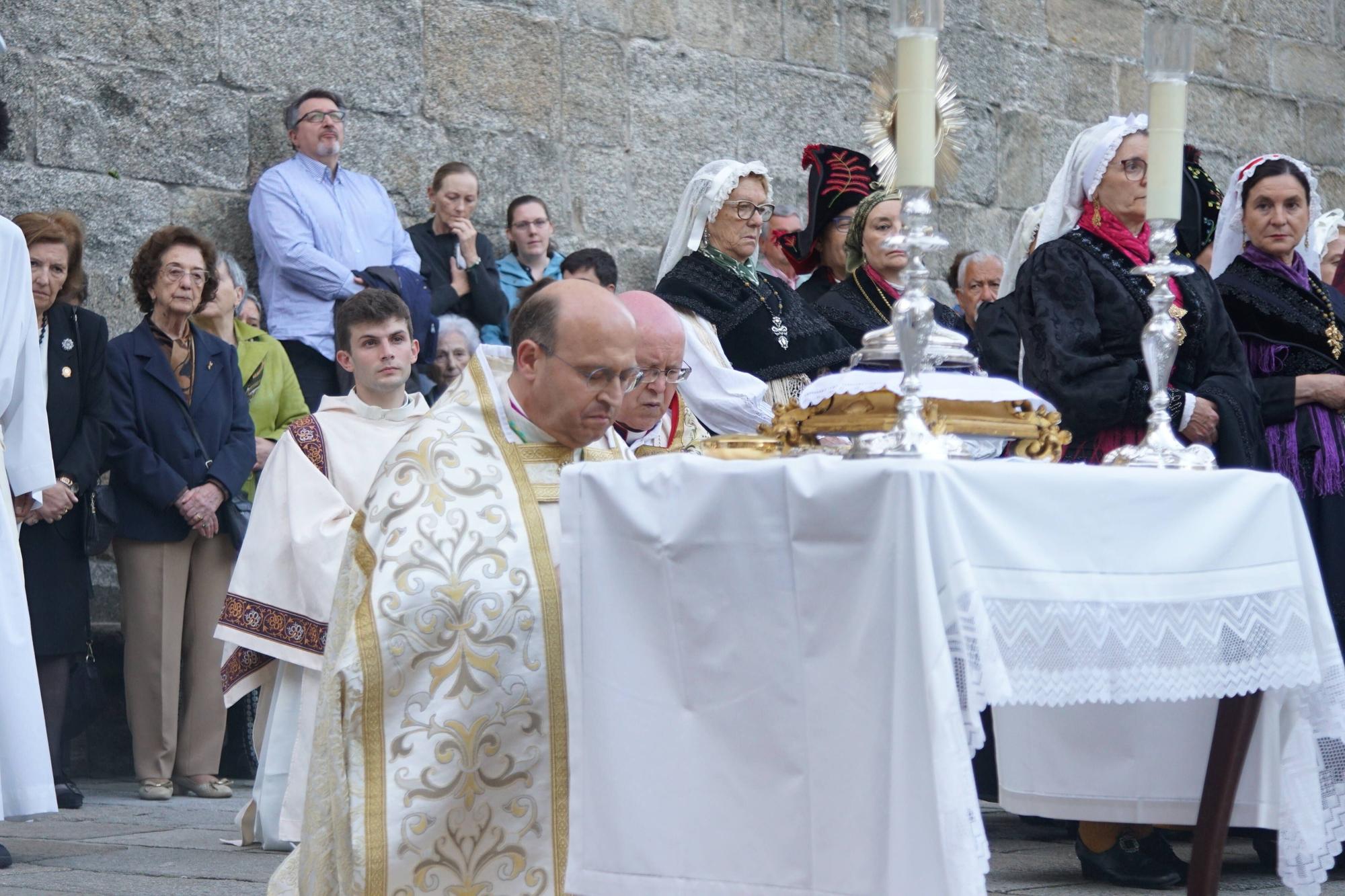 Así fue la procesión del Corpus Christi en Santiago de Compostela