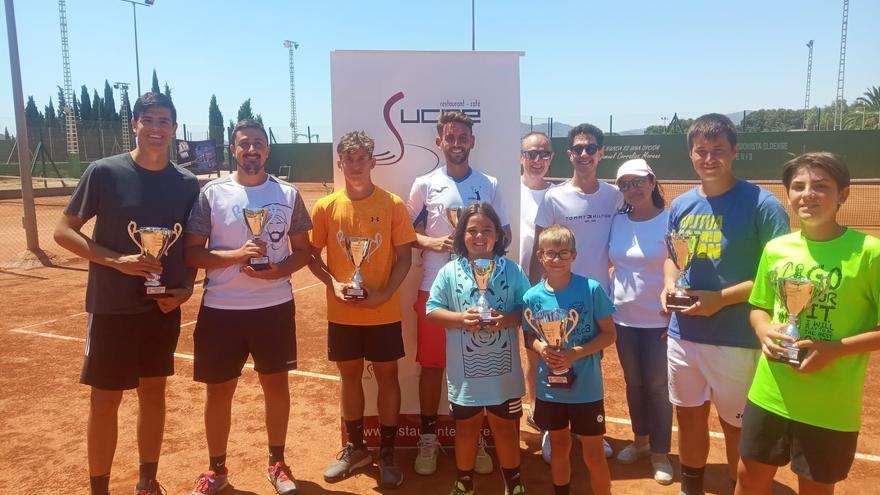 El Torneo Nacional de Tenis &quot;Memorial Marcos Ibáñez&quot; de Elda ya tiene ganadores