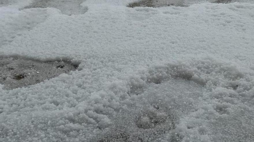 Vídeo: Fuerte granizada en Morella