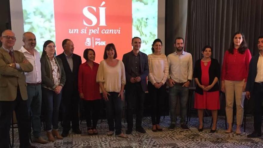 Presentación de las candidaturas del PSOE al Congreso y al Senado.