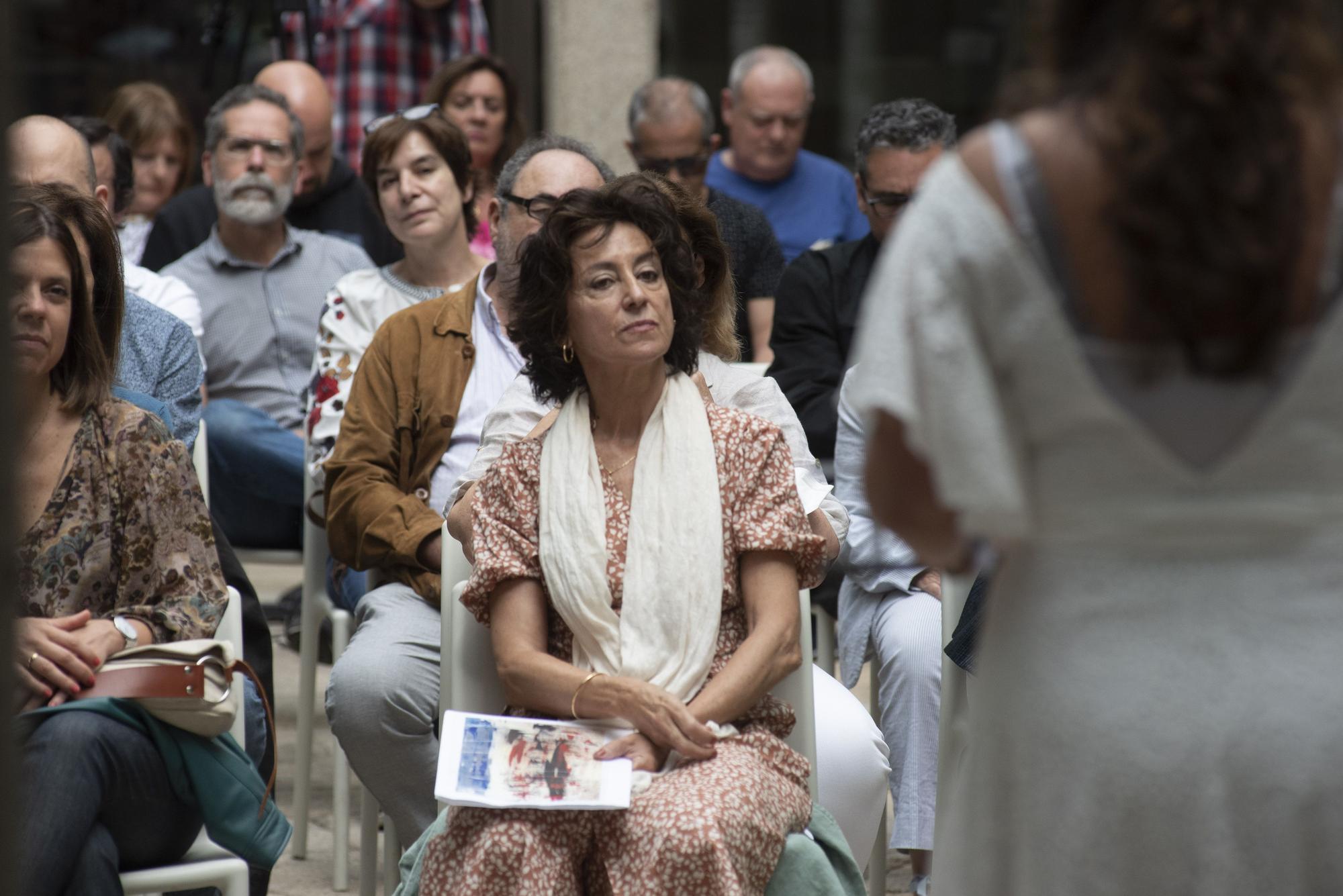 Acto poético musical de presentación 'Poemas guardados' de Lino Braxe en la Fundación Luis Seoane