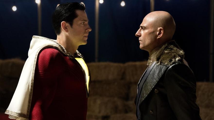 Una escena de &#039;¡Shazam!&#039;.