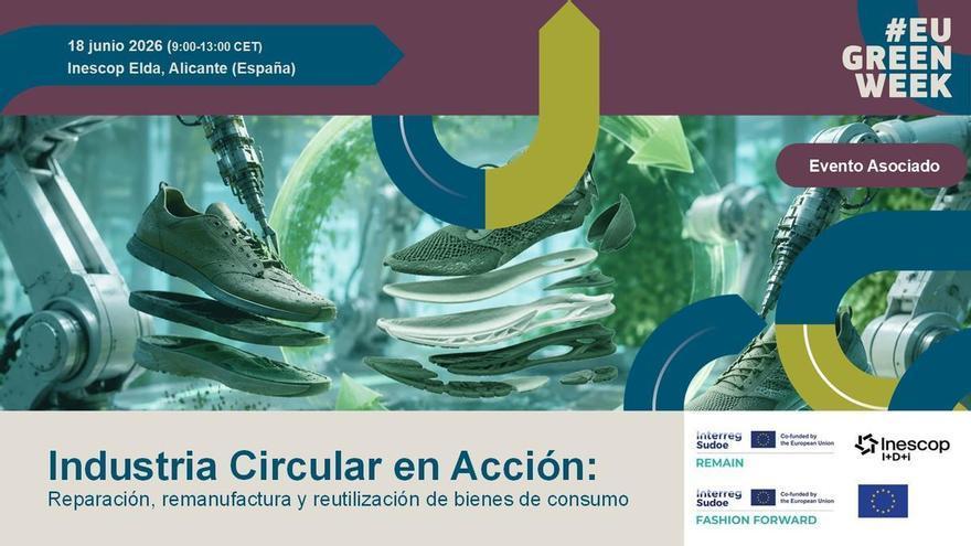 Inescop impulsa en Elda el debate sobre el futuro de la industria circular