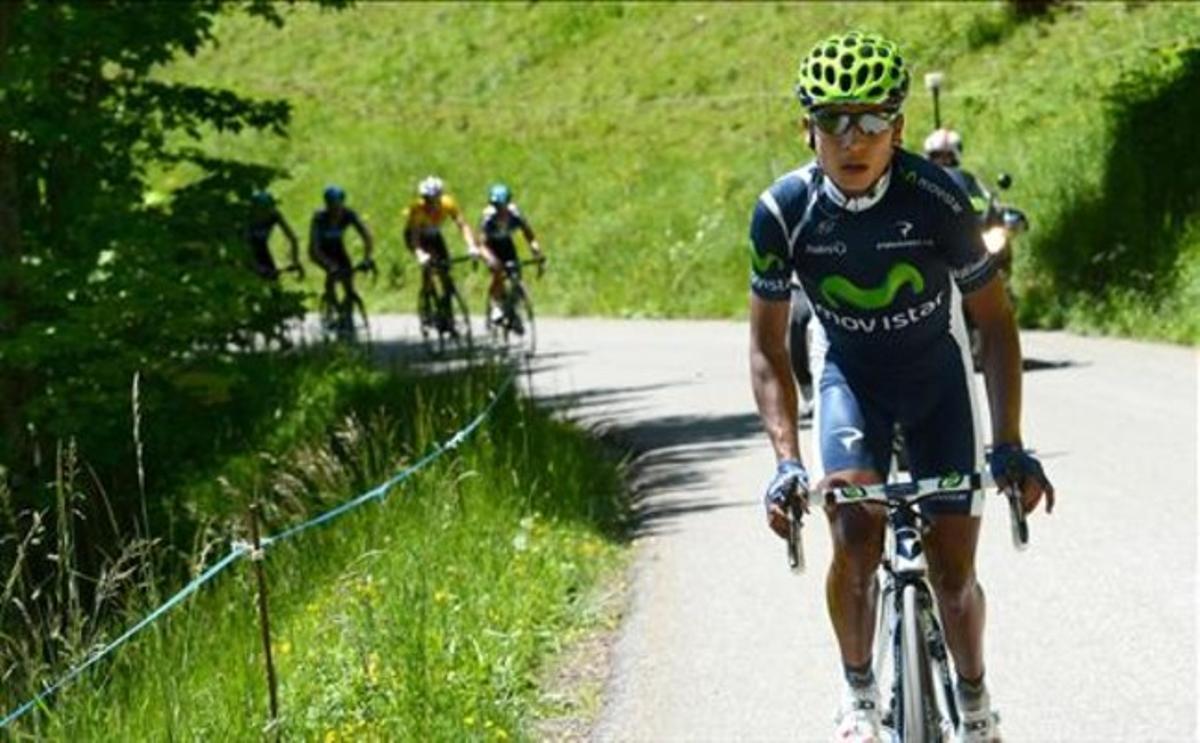 Nairo Quintana s’ha imposat a la Vuelta a Burgos, al guanyar l’última etapa amb final a les Lagunas de Neila.