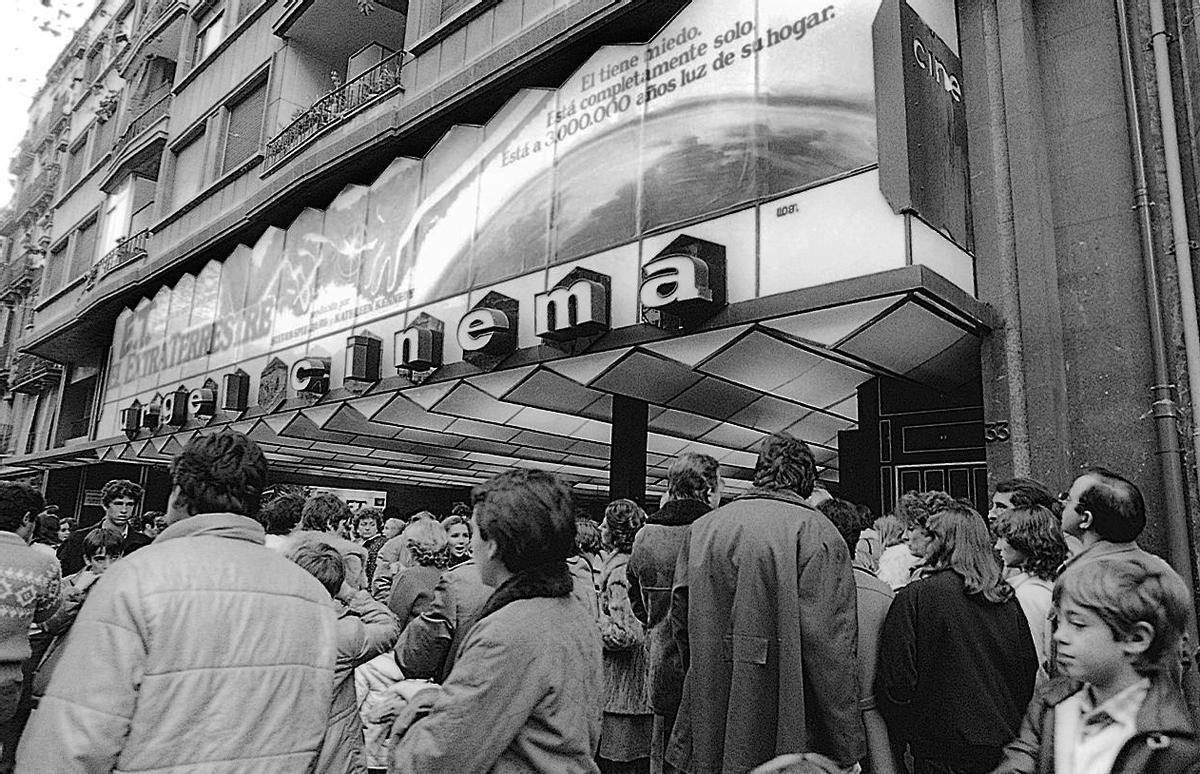 1982, estreno de E.T. en el Urgel