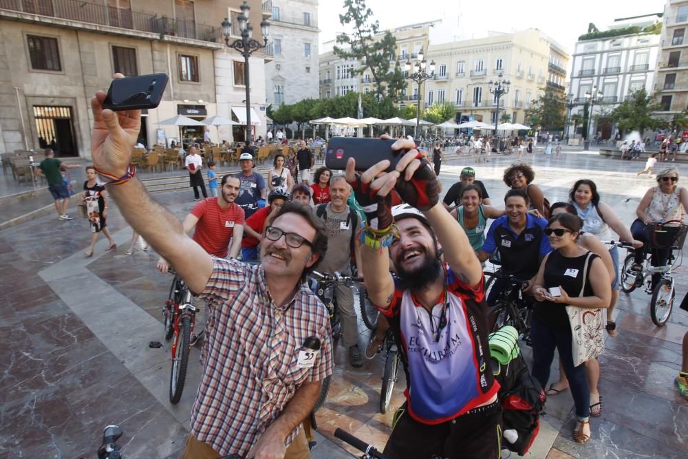 Juan Dual en Valencia antes de salir