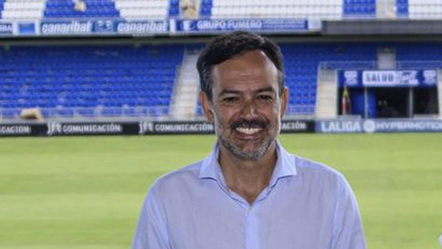 Lope Afonso, vicepresidente del Cabildo, en el Heliodoro.