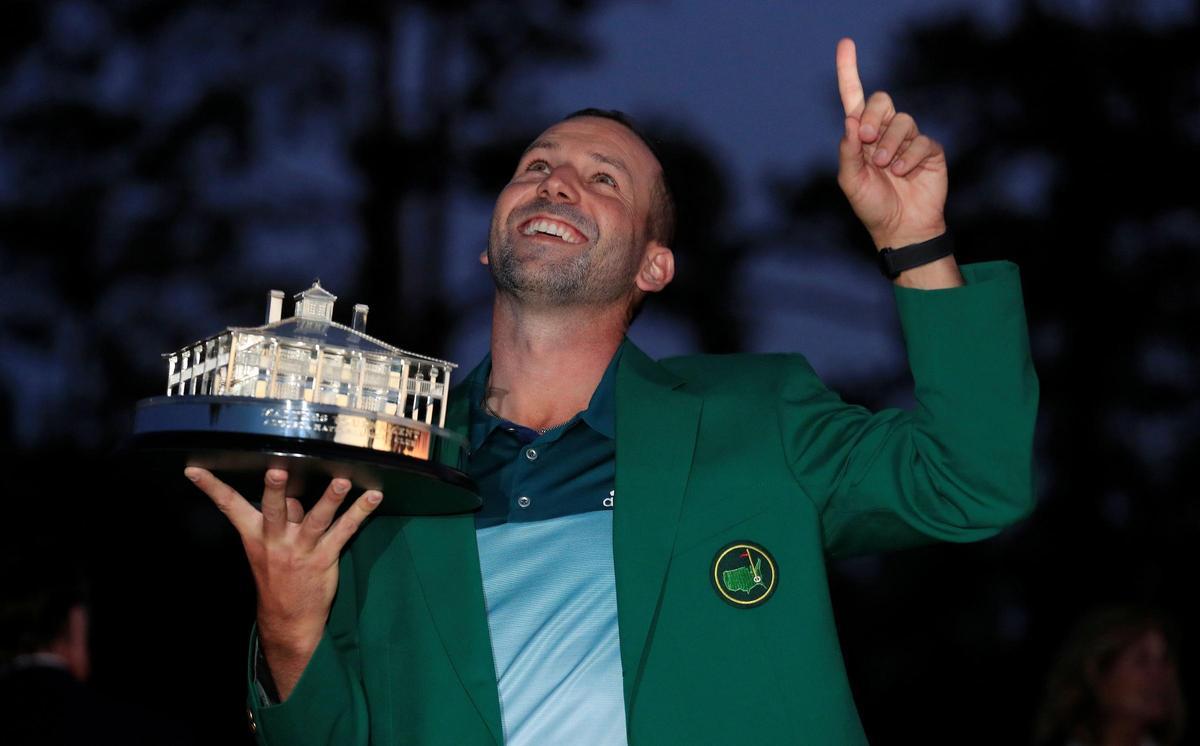 Sergio García pudo al fin romper su mala racha en el Masters al llevarse la victoria en 2017