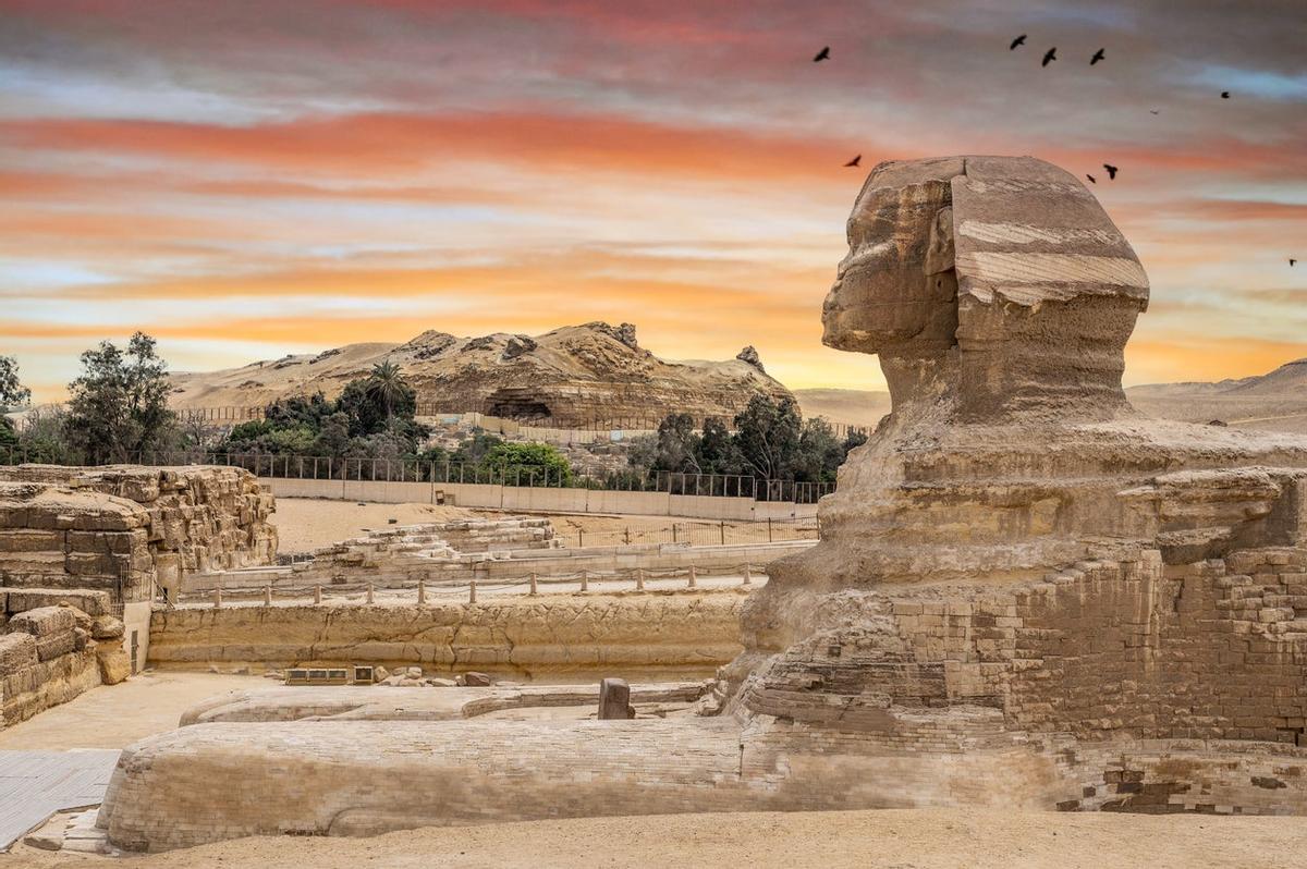 Esfinge de Giza, Egipto