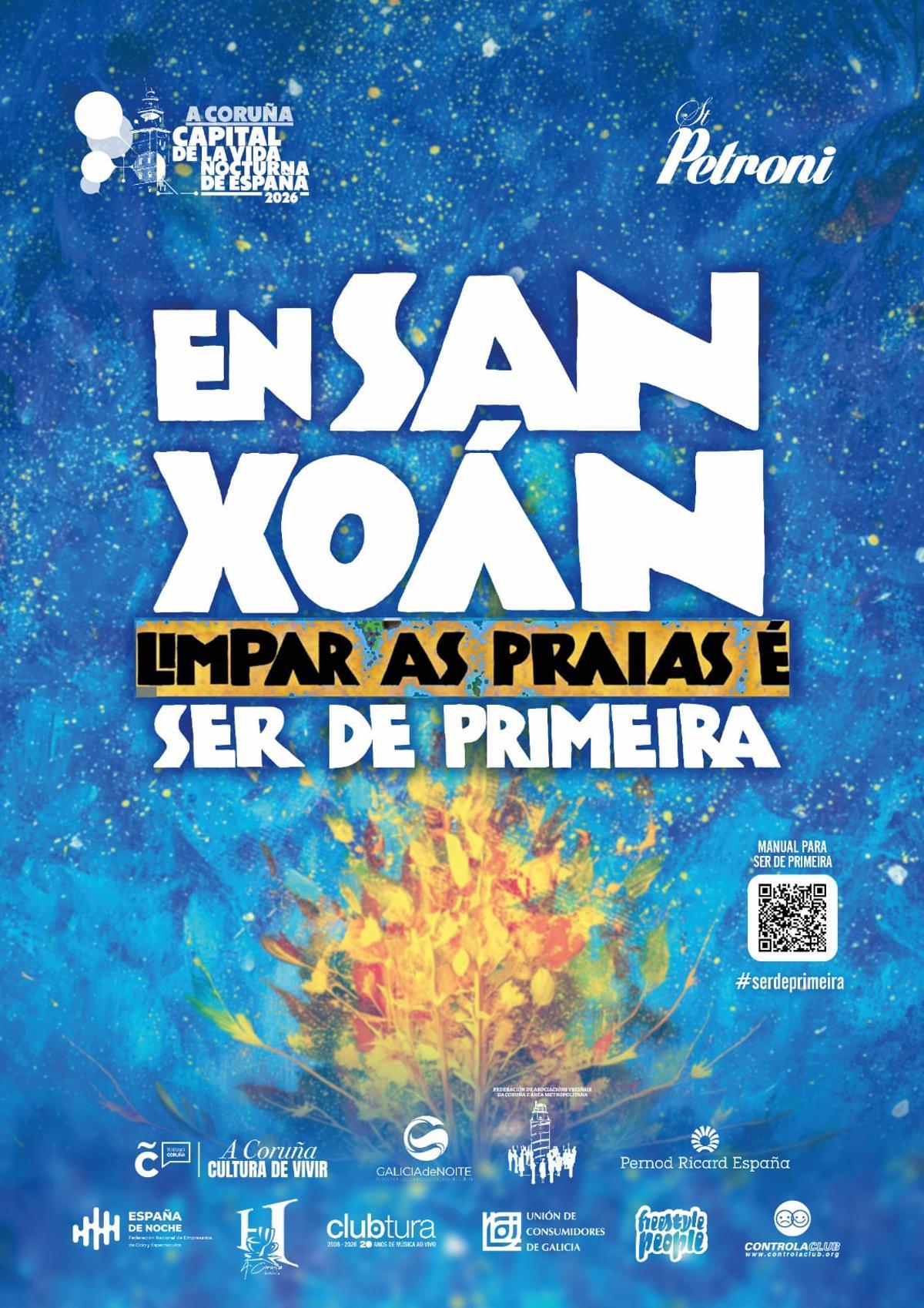 Cartel de la campaña de concienciación