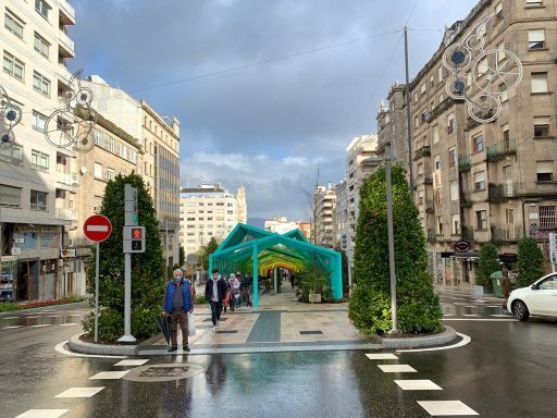 Las rampas de Gran Vía, el objetivo de turistas