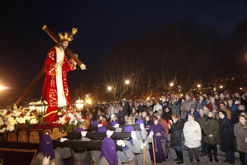 Procesión del Miércoles Santo en Gijón