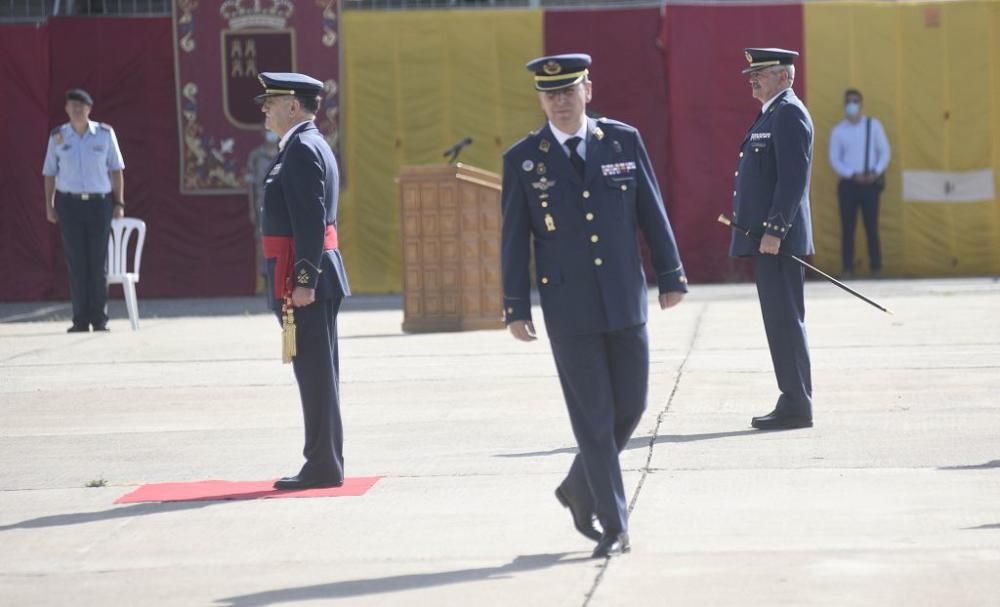 Acto de relevo de mando de la Base Aérea de Alcantarilla