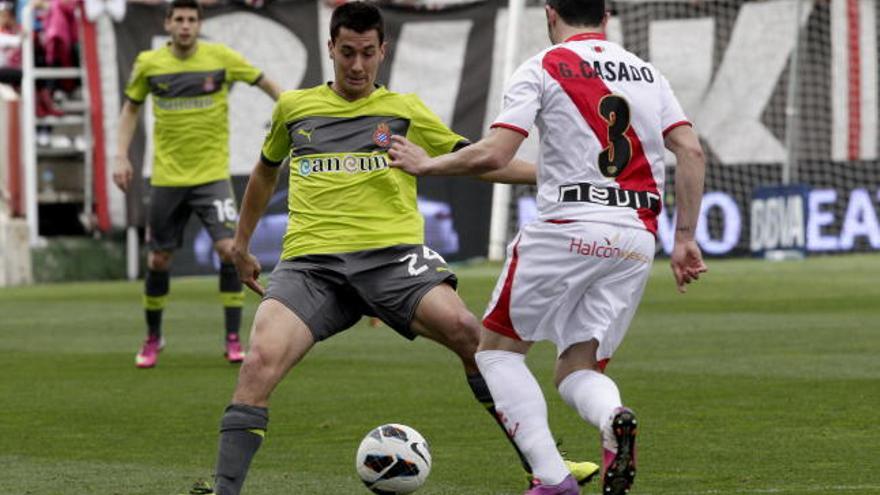 Un tímid Espanyol no té cap opció contra un Rayo que mira a Europa