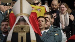 Tensió amb Marlaska en el funeral dels guàrdies civils
