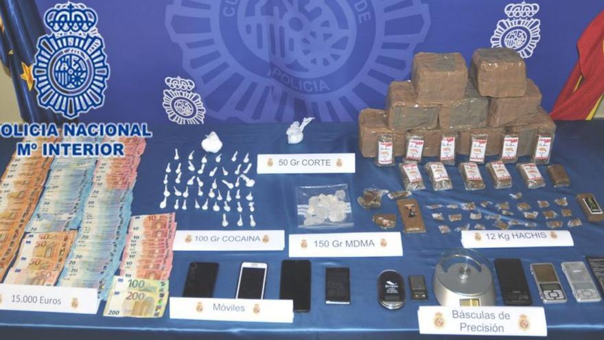 Condenados cuatro marroquíes por venta de cocaína y hachís en Gijón y Luanco