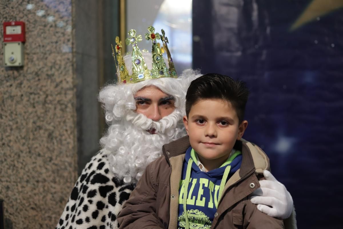 Fotos con los Reyes Magos realizadas el 3 de enero de 2018