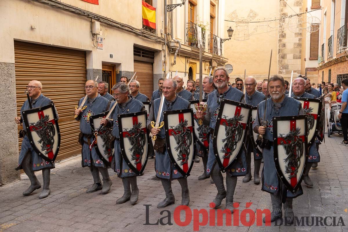 Procesión del día 3 en Caravaca (bando Cristiano)