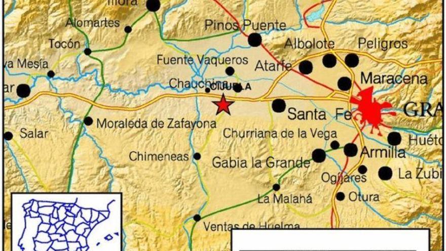 Un terremoto de magnitud 4 sacude Granada