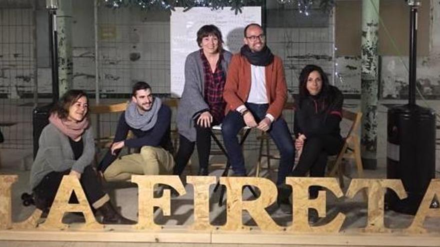 Presentació de la Fireta a la fàbrica de cal Metre, ahir