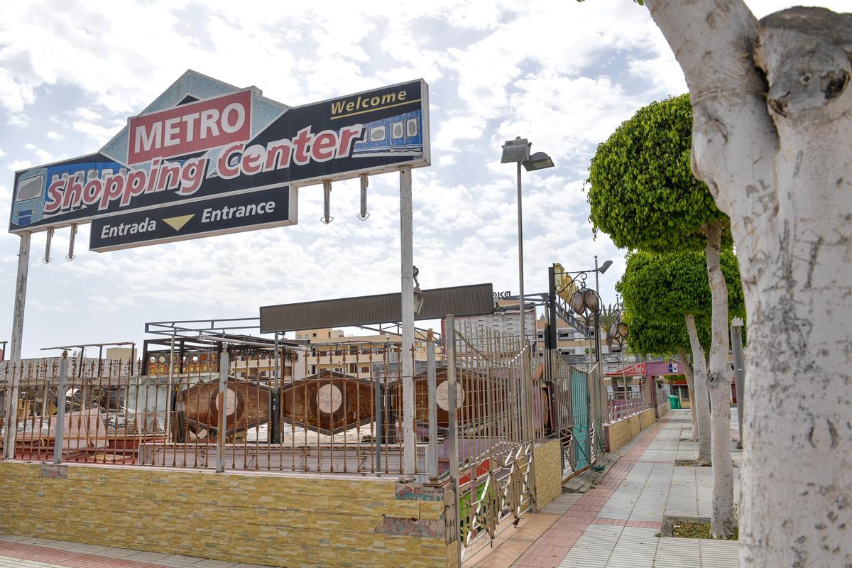 Imagen de archivo del centro comercial Metro en Playa del Inglés.