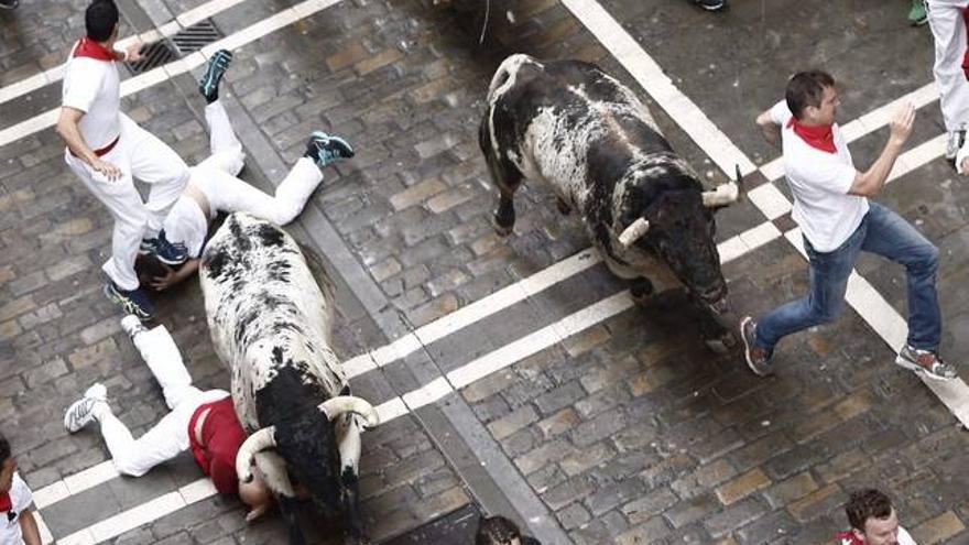 Al menos un herido en el primer encierro de los sanfermines