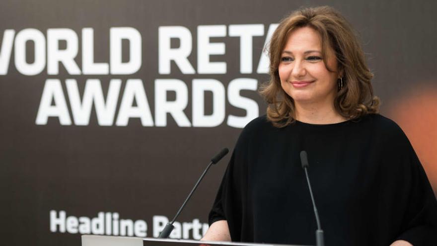 Marta Álvarez Guil, Consejera de El Corte Inglés, en la entrega del Premio Isidoro Álvarez del World Retail Congress.