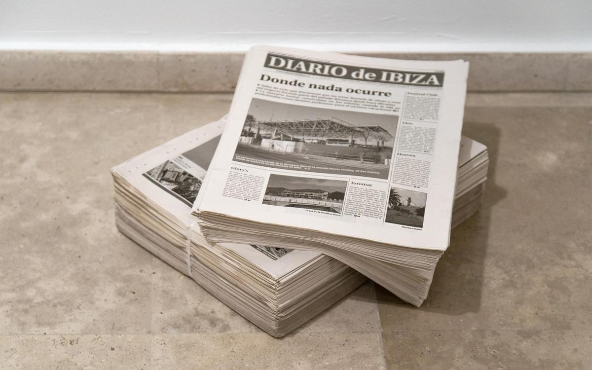 Diario de Ibiza editó una edición especial para la obra de Irene de Andrés