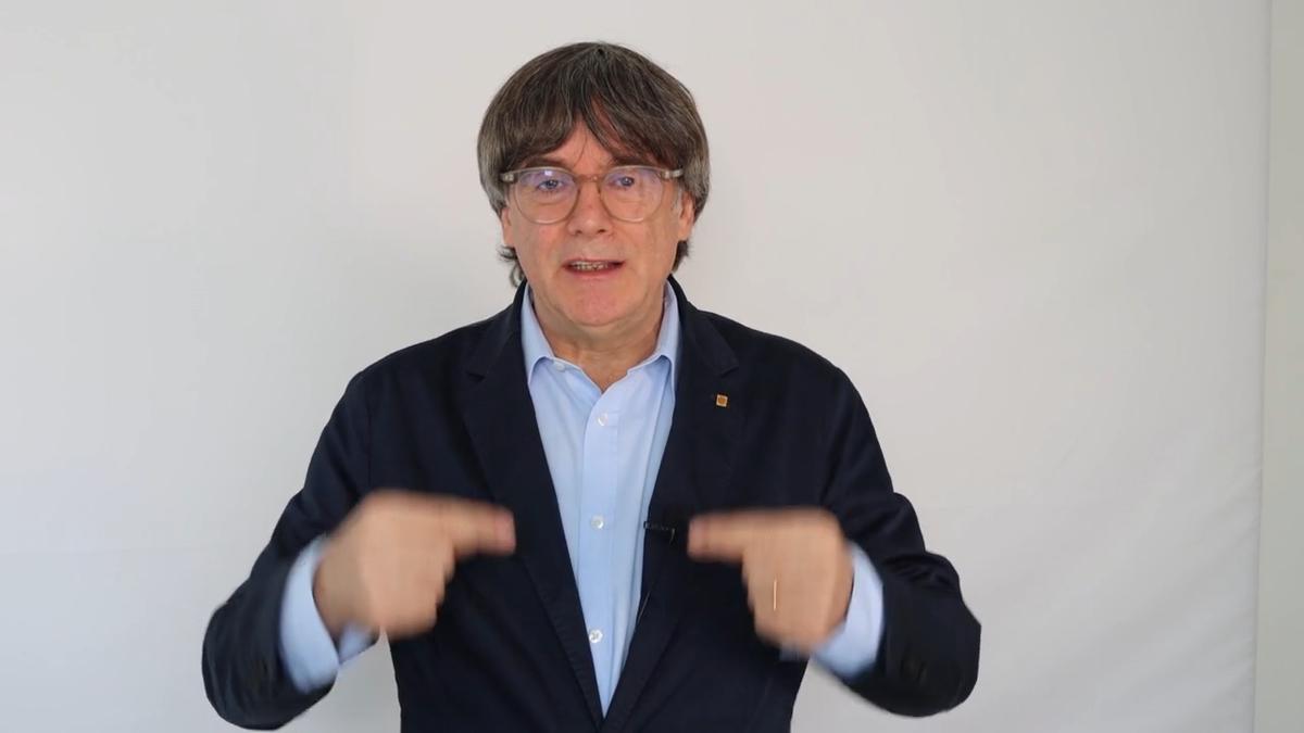 La reacción de Carles Puigdemont tras la votación perdida sobre el traspaso de competencias en inmigración.