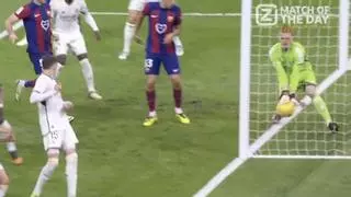 ¡Escándalo en el Bernabéu! Gol fantasma no concedido al Barça