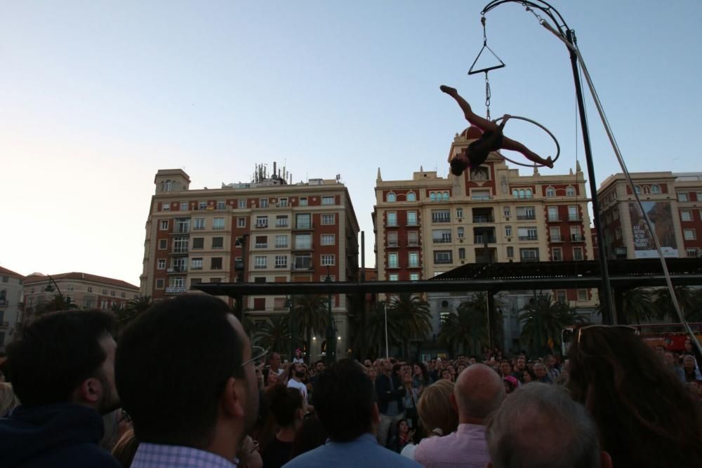 Fotos de la Noche en Blanco de Málaga 2018