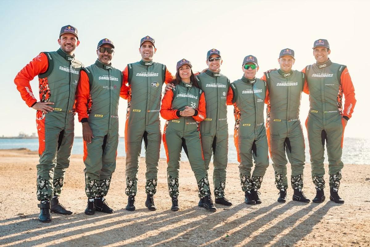 El equipo Dacia del Dakar 2026