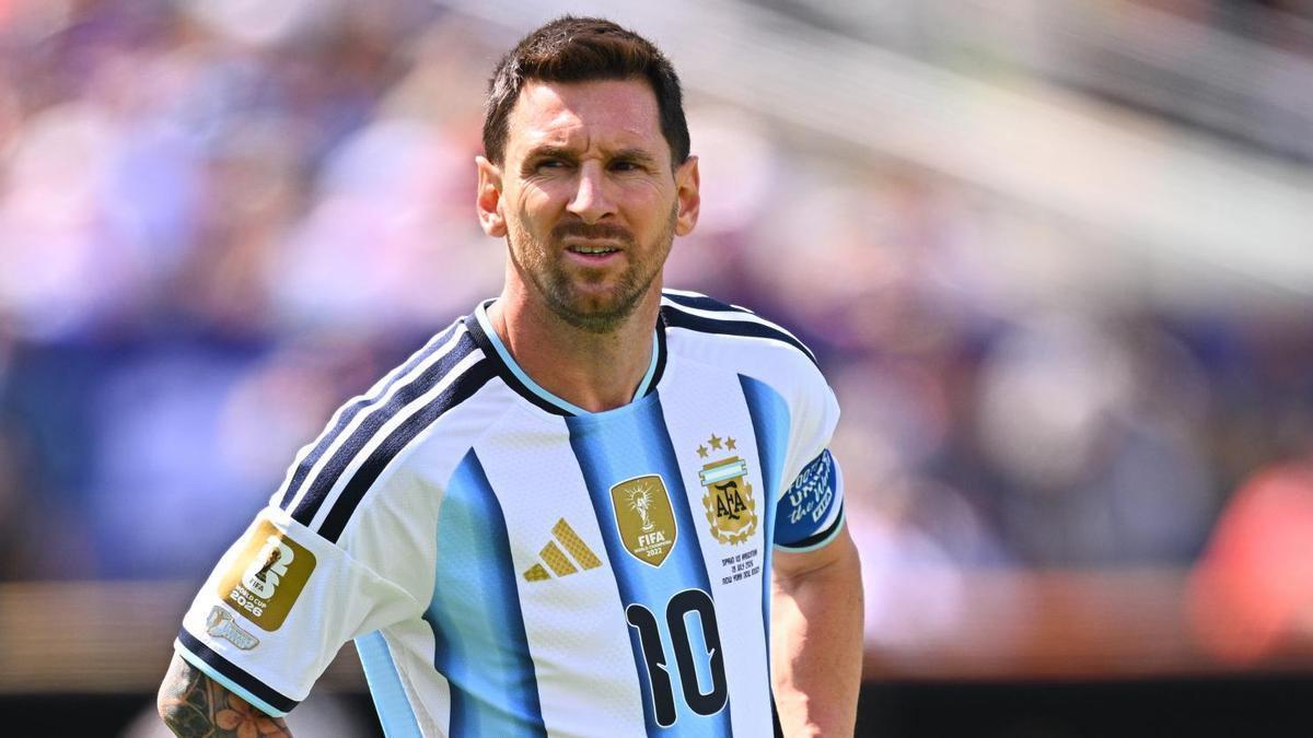 Leo Messi está devastado tras perder la final del Mundial