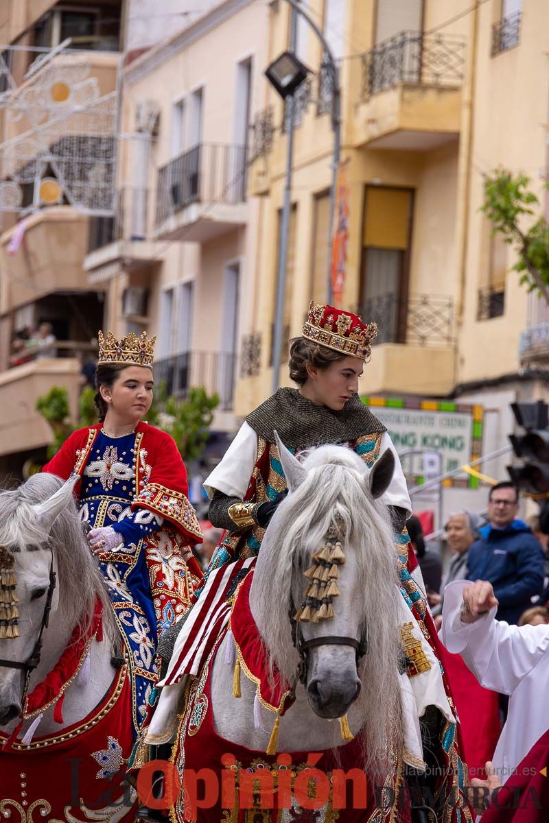 Desfile infantil en las Fiestas de Caravaca (Bando Cristiano)