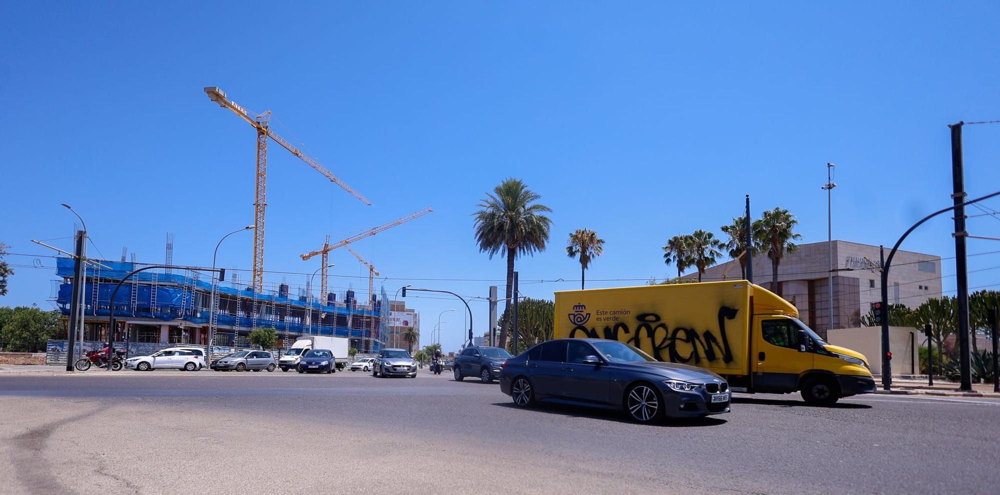 Así van las obras de la residencia de estudiantes en Tarongers