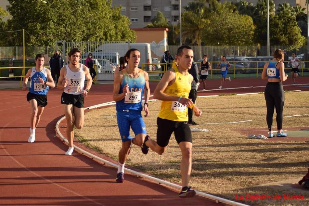 Control federativo de atletismo en Cartagena