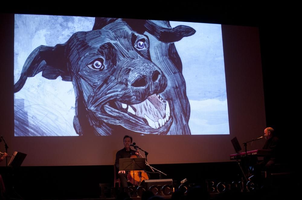 Viñetas desde O Atlántico abre sus puertas con una gala inaugural en el Kiosco Alfonso y el espectáculo audiovisual 'Black dog, the dreams of Pauls Nash' de Dave McKean.