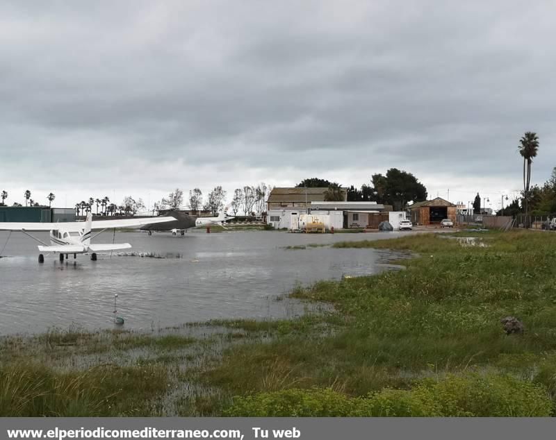 La imágenes más impactantes de la lluvia en Castellón