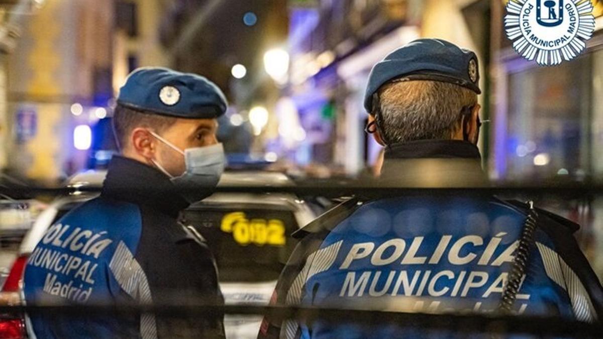 Policía municipal de Madrid.
