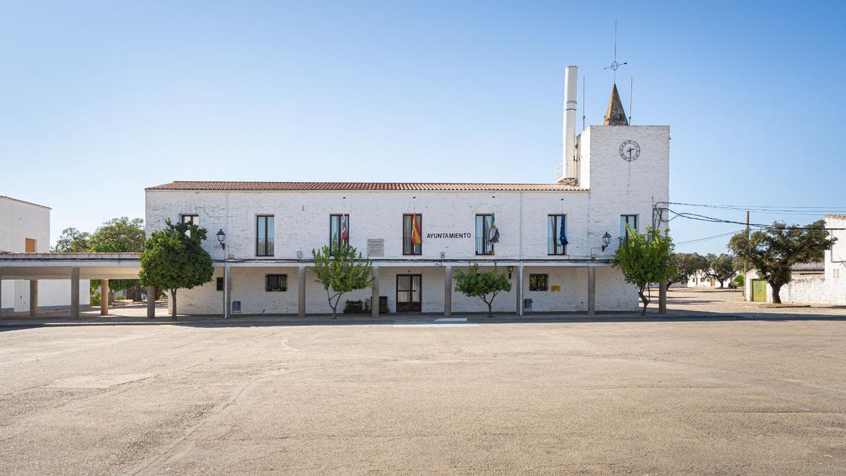 pueblos colonización/Ayuntamiento de Vegaviana. Luis Argüelles_Fundación DOCOMOMO Ibérico.